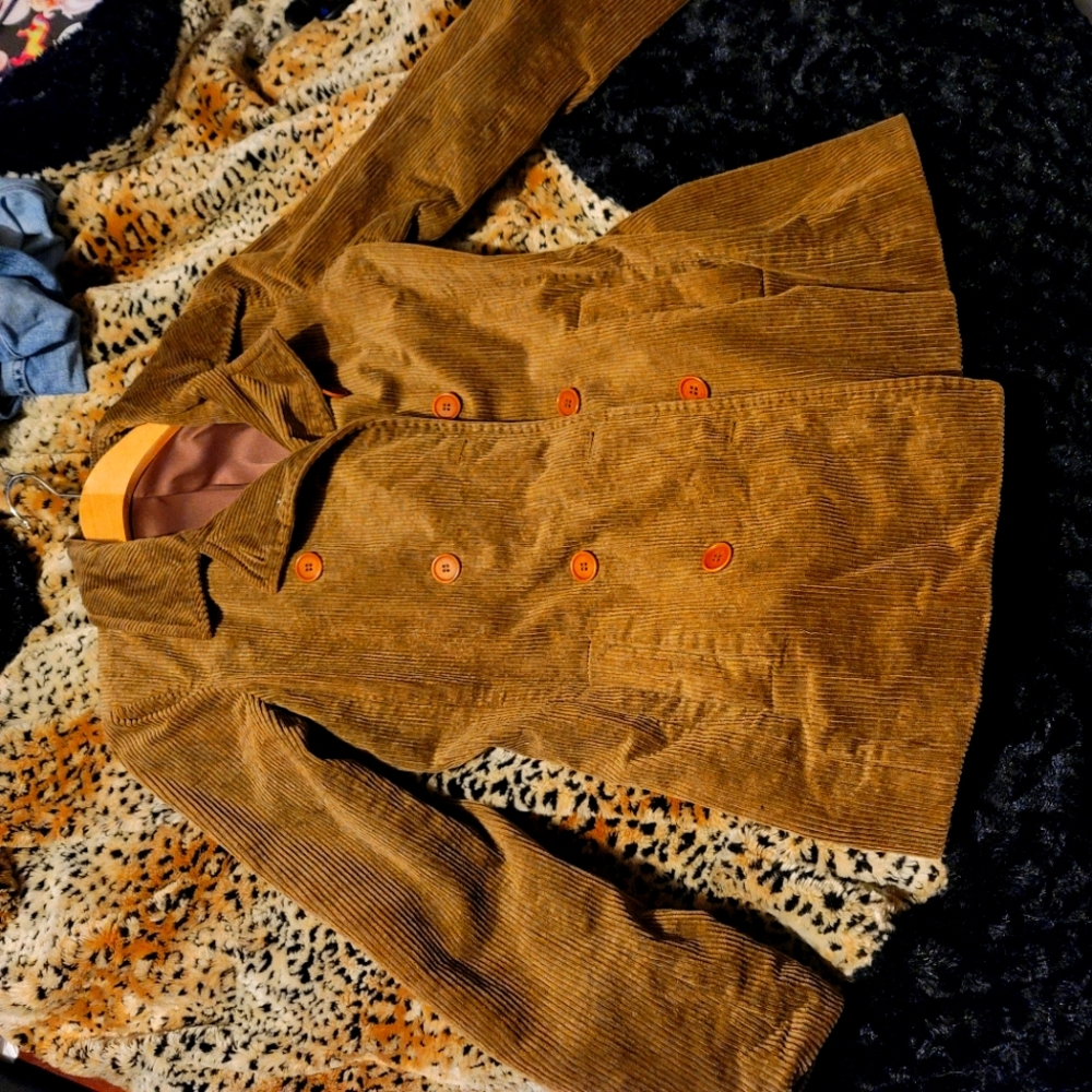 Corduroy coat